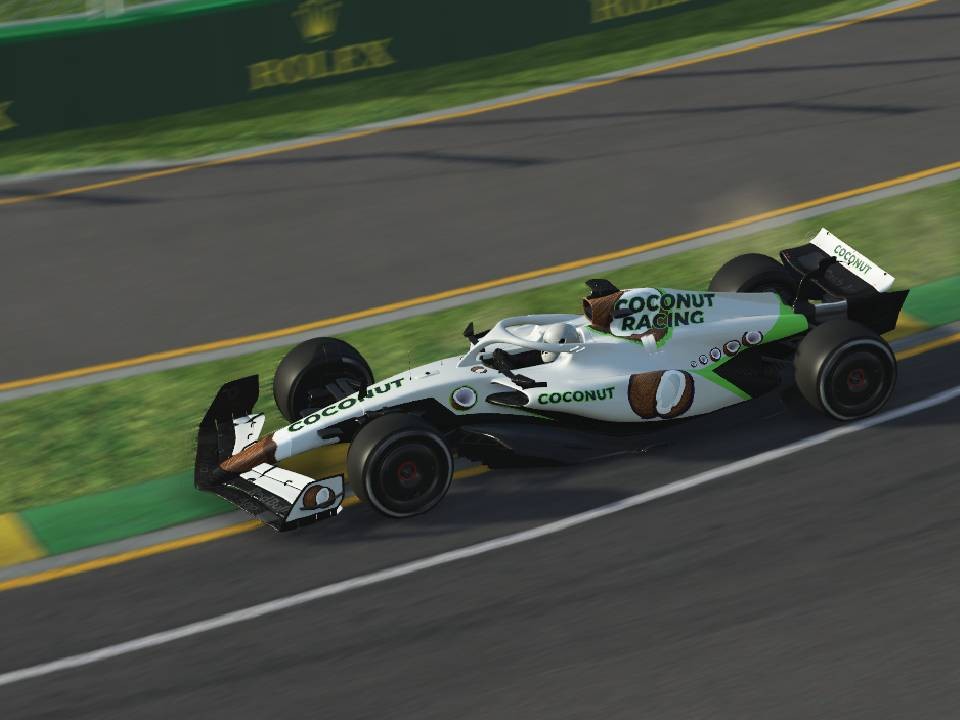 Coconut Racing Car